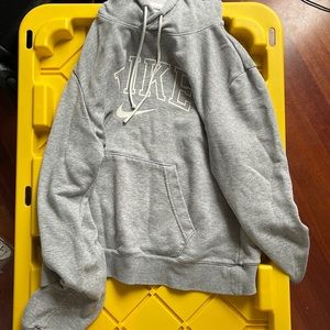 light gray nike hoodie